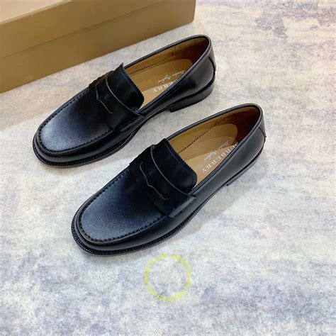 giày lười burberry nam